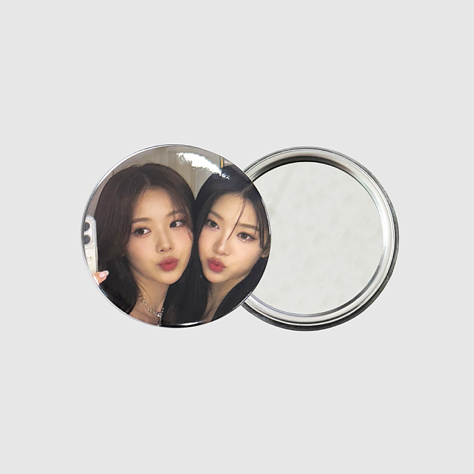원형 미러 버튼(유/무광)